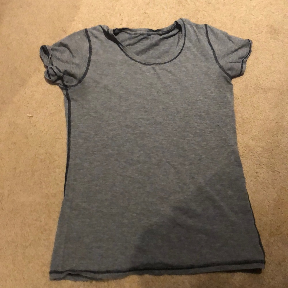 Striped lululemon active top